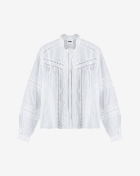 metina cotton voile top